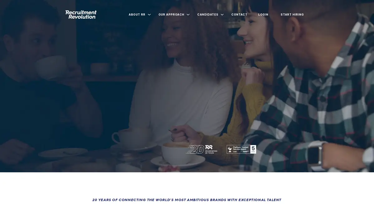 Recruitment Revolution Website