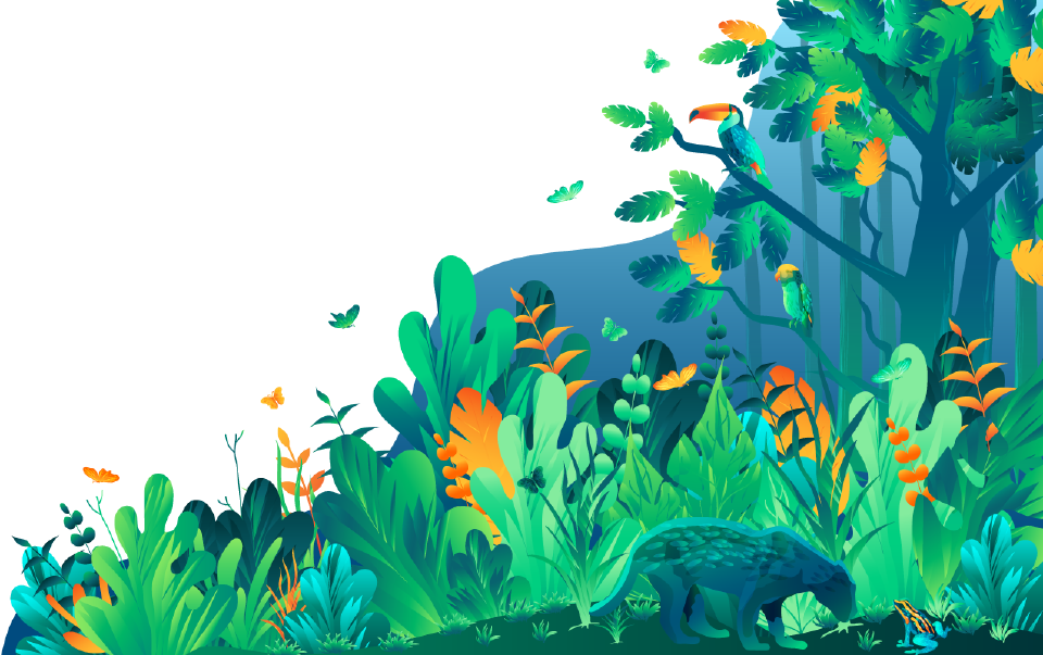 Jungle scene